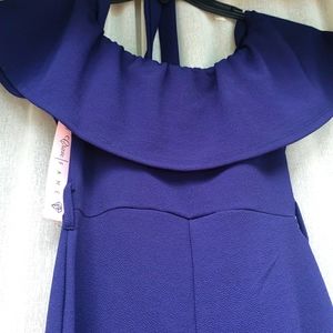 Elegant Navy Jumpsuit